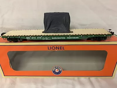 ✅lionel Burlington Northern Real Wood Deck Ps-4 Flatcar 6-82703! • $69.99