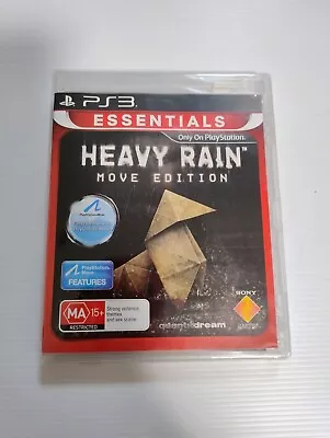 HEAVY RAIN Move Edition PS3 PlayStation 3 NEW & Sealed Game • $20