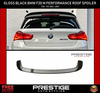 £64.99 • Buy For BMW F20 F21 2012-2019 REAR ROOF BOOT SPOILER M PERFORMANCE LIP GLOSS BLACK