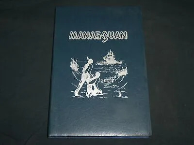 1962 Manasquan New Jersey Diamond Jubilee Soft Leather Book - Kd 6603 • $45