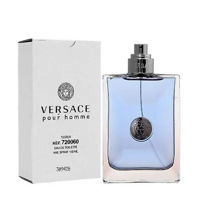 Versace Pour Homme Men 3.4 Oz 100 Ml *Eau De Toilette* Spray Same As Photo • $39.55