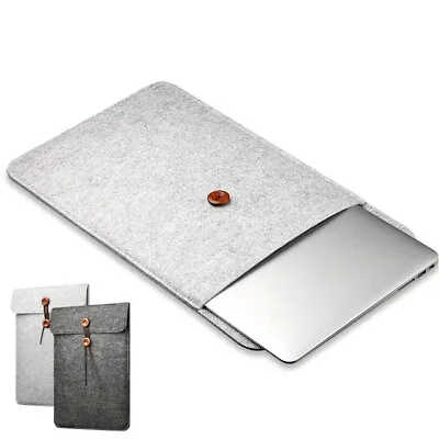 Wool Felt Sleeve Case Air For MacBook Pro 111315 Laptop Cover Bag . • £7.93