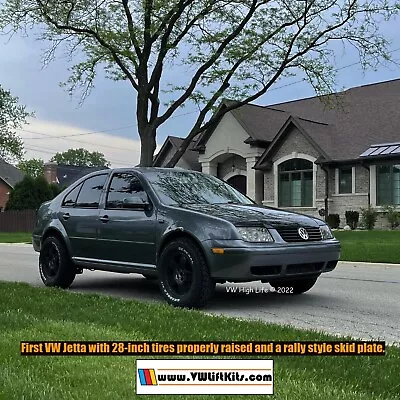 $1395 • Buy Lift Kit Suspension For VW Golf MK4 Jetta MKIV W/ Rally Skid Plate Bilstein 