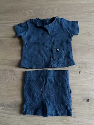 Matalan Baby Short Set Blue • £4