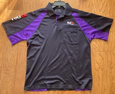 Fedex Freight Stan Herman Short Sleeve Mens Polo Shirt (size XL)  • $17.99