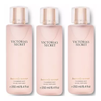 Victoria Secret HEAVENLY SUMMER Fragrance Mist ~ 8.4 Fl.oz. ( Lot Of 3 ) • $74.99