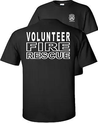 Volunteer Fire Rescue T-Shirt Firefighter VFD • $21.75