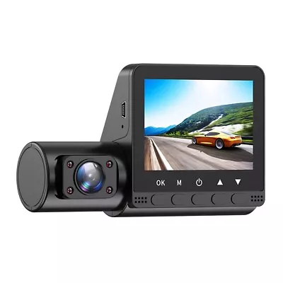 3 Channel Car DVR HD 1080P Dash Cam 3-Lens Video Recorder Night Vision Camera • $67.35