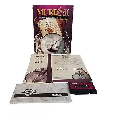 Murder A La Carte  Vintage Murder Game By Bepuzzled Complete  • $16.99