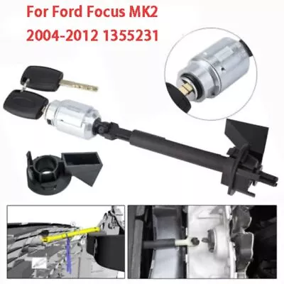 Bonnet Release Lock For Ford Focus Repair Set Front Hood Lock Catch Engine Hood • $27.59