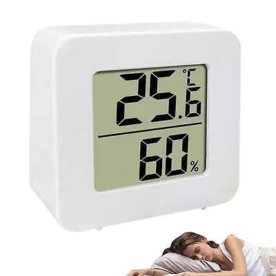 Digital Indoor Hygrometer Mini Room Thermometer Temperature Humidity Sensor LCD • $7.28