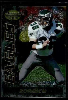 1995 Bowman's Best Michael Zordich Philadelphia Eagles #86B • $2.99