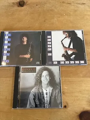 3 X Kenny G Cd Albums Job Lot Inc Breathless G Force And Self Titled • £5.13