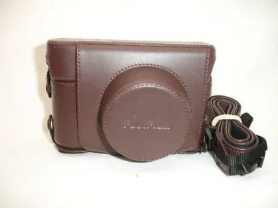 Fujifilm X100F Leather Case With Strap - Brown • $74.90