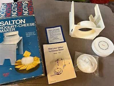 Salton Yo-Cheese Maker US Vintage YO-1 • $8