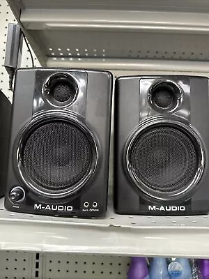 M-Audio AV 30 Monitors • $40