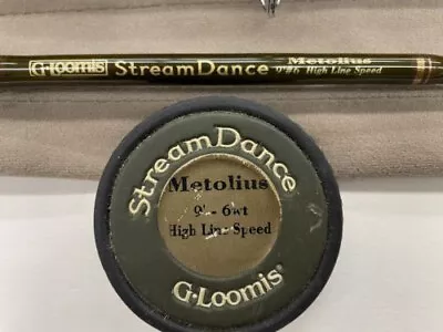 G. Loomis StreamDance Metolius Fly Rod 9'-0 6wt4pc High Line Speed.New Cond. • $400