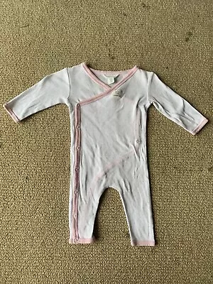 Country Road Baby Girls White/pink Romper Sz 000 (0 - 3 Months) • $18