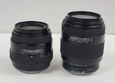 Quantaray-MX AF 1:4 F=35-80mm / Quantaray-MX AF 1:4 F=70-210mm Minolta AF Lens • $39.90