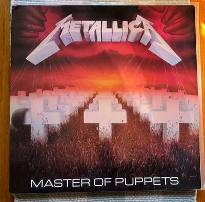 Metallica Master Of Puppets From Music For Nations On Orange Vinyl • $65