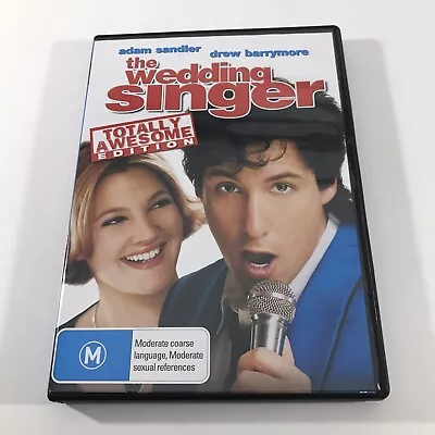 The Wedding Singer Totally Awesome Edition DVD Adam Sandler Drew Barrymore Movie • $8