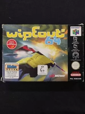 Boxed Wipeout 64 | N64 (GENUINE!) • $79.99