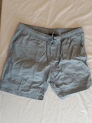 Mens Shorts H&M Size Eu Xl Elastic Waist Blue 26648 • $10.66