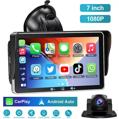 7  Touch Screen Car Stereo Radio Wireless CarPlay & Android Auto Plug And Play • $99.49