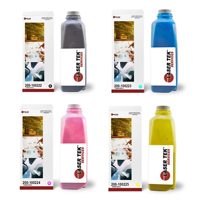 4Pk LTS 502 CMYK Toner Refill Kit Compatible For Xante Ilumina Glossy 502 • $189.95