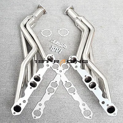 Long Tube Headers For Chevy GMC C1500 C2500 K1500 K2500 5.0 5.7 305 350 2WD 4WD • $249.10