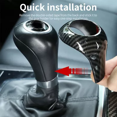 For Mercedes Benz W204 W212 Gear Shift Knob Protector Decorative Cover Trim • $12.83