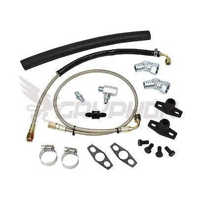 Turbo Oil Feed Return Line Kit Ford Falcon FG XR6 G6 F6 Garrett GT3576R GT3582R • $204.55