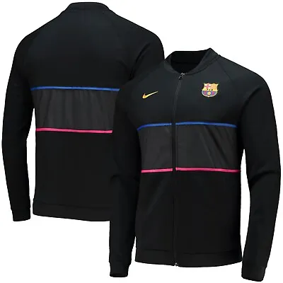 Nike Men’s Barcelona I96 Woven Anthem Full Zip Soccer Jacket Jersey XL Barca • $45