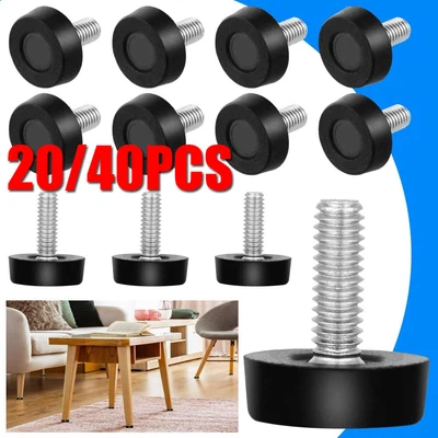 $13.89 • Buy Furniture Leveling Feet Adjustable M8 Screw In Levelers Table Floor Protector AU