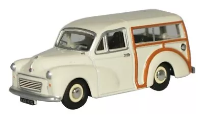 Oxford Diecast Morris Minor Traveller 'Old English White' Model 1:76 00 Scale • $8.57