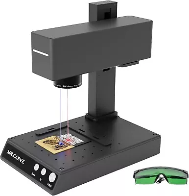 Mr.Carve M4 Dual-Laser Fiber Laser Marking Machine 1064nm &455nm Laser • $1099