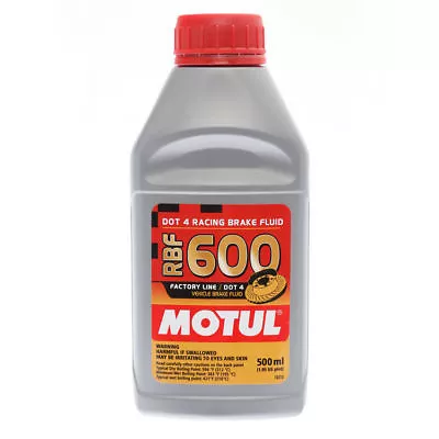 Motul RBF 600 Racing Brake Fluid For 2015 Ford Mustang - 1/2 Liter • $23.99