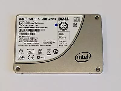 Intel SSD DC S3500 Series 300GB 2.5  SATA SSD Solid State Drive SSDSC2BB300G4T • $17.99