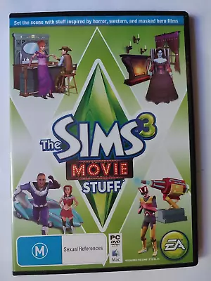 The Sims 3 Movie Stuff PC DVD ROM (Excellent Condition) • $13
