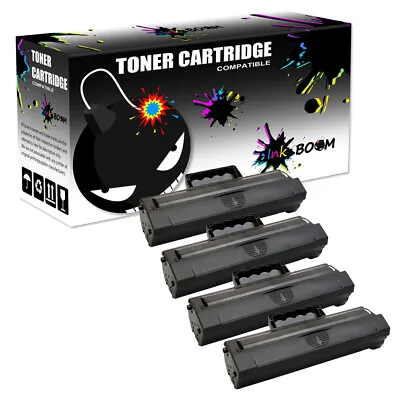 4BK Toner Cartridge For Samsung MLT-D104S ML-1671 ML-1675 ML-1867 1676 SCX-3205 • $47.49
