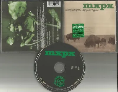 MXPX Slowly Going RARE 1998 GOLD STAMP PROMO PRESSING CD W/ HYPE STICKER USA • $24.99