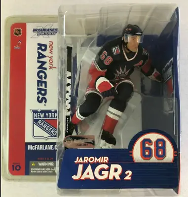 McFarlane - NHL - 3 Figurine Lot Jaromir Jagr 2 Bobby Orr & David Aebischer • $125