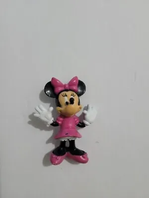 Vintage Disney Minnie Mouse 2  PVC Figure Cake Topper G • $6.89