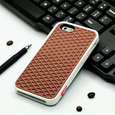 Vans IPhone 4 /4s Case Waffle Rubber Sole Cover White AUSTRALIAN STOCK. • $17.99