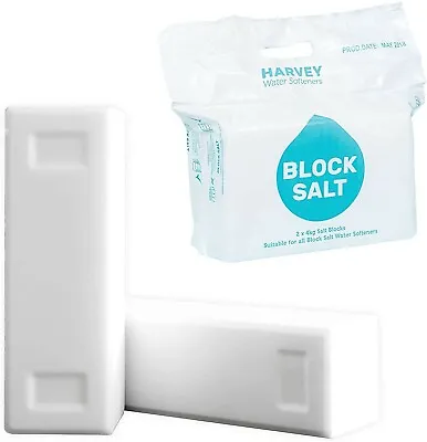 £13.99 • Buy Harvey Block Salt For Water Softeners, Original Pure Grade A Food Quality