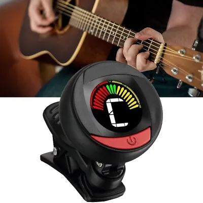 Digital Clip-On Violin Tuner Ukulele Folk Guitar Tuner Universal Color Screen • £4.99