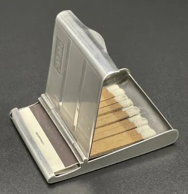 Unusual Sterling Silver Matchbook Safe Vesta American Art Deco Style • $125