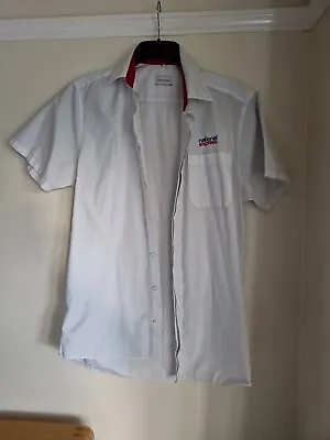 National Express - Ex Bus/Coach Drivers Short Sleeve Shirt - Size 15 - White • £8.50