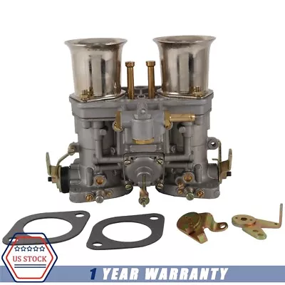 2 BARREL Jaguar Porsche Carburetor Kit Fits Volkswagen Beetle 44 IDF Weber Carb • $73.97