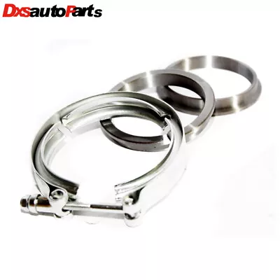 2.5'' V-Band Flange & Clamp Kit For Turbo Exhaust Stainless Steel 304 • $29.10